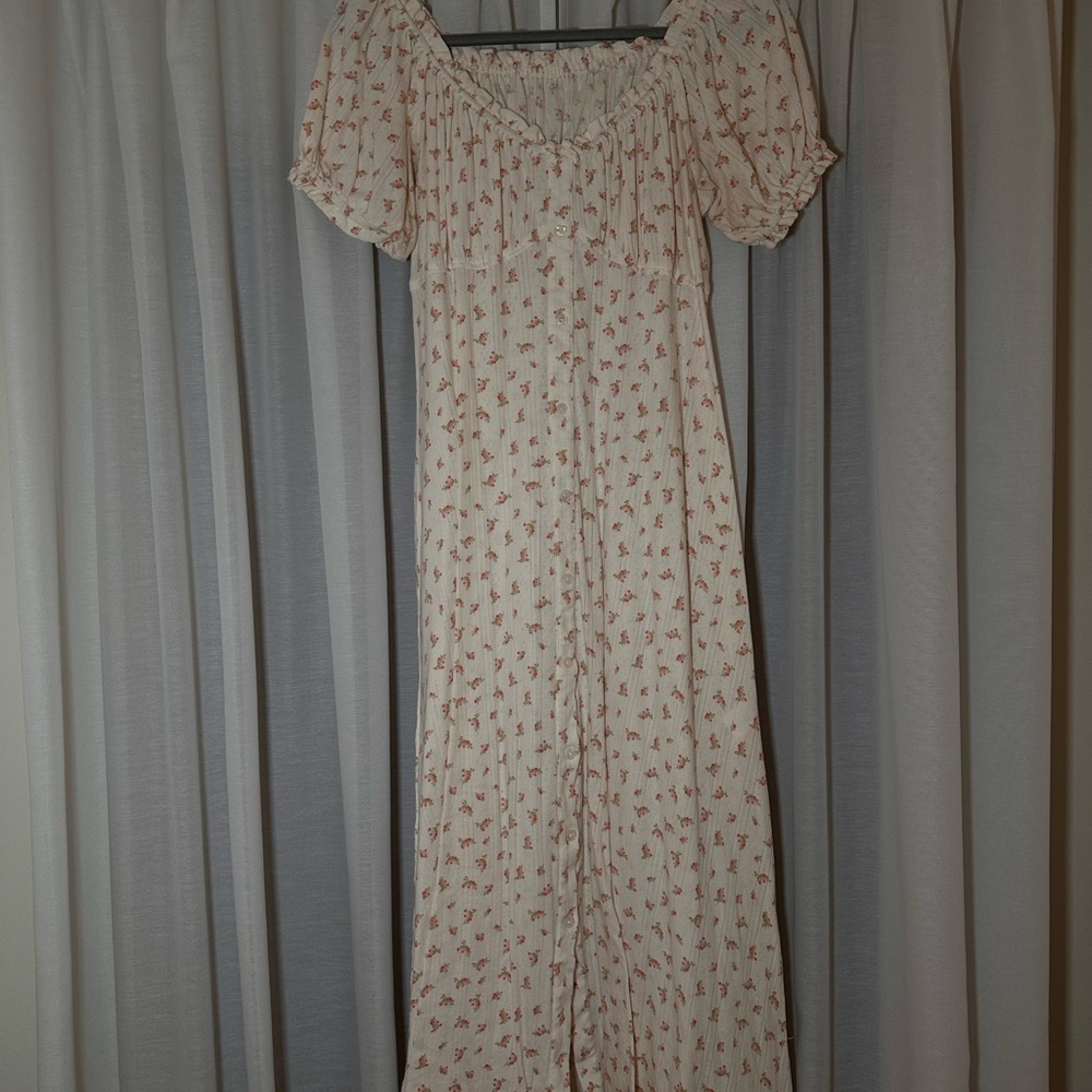 Floral Print Women's Dress